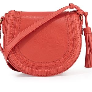 ISABELLA FIORE Red Leather Cross Body Eloise Bag